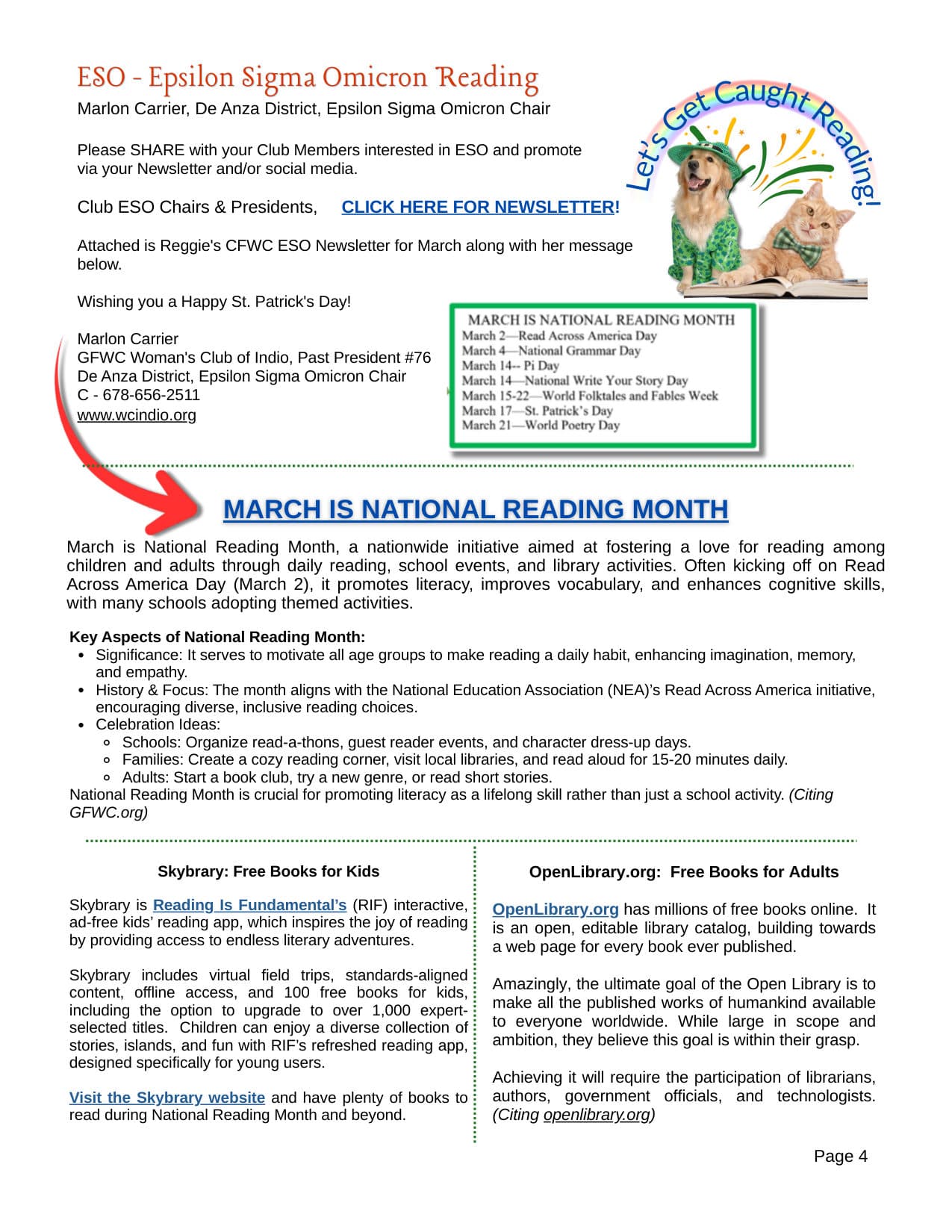 The De Anza District Roadrunner — page 4